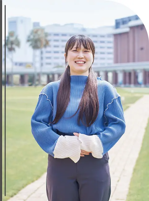 水野 栞里さん 法学部 法律学科 ３年次生